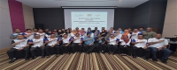 Ahli JK Pelaksana SUKIPT 2018 bergambar bersama YBhg. Datuk Nik Ali Mat Yunus selaku Timbalan Ketua Setiausaha Pembangunan, KPT 